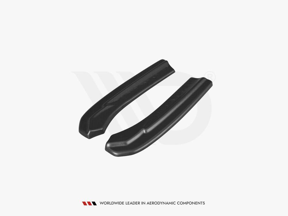 Rear Side Splitters Audi S4 B8 Facelift (2012-UP) - Textured