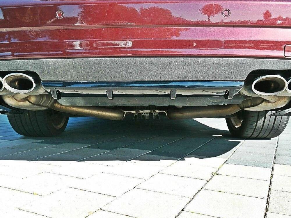 Rear Valance Mercedes CLS C219 55 AMG (2004-2006) - Carbon Look
