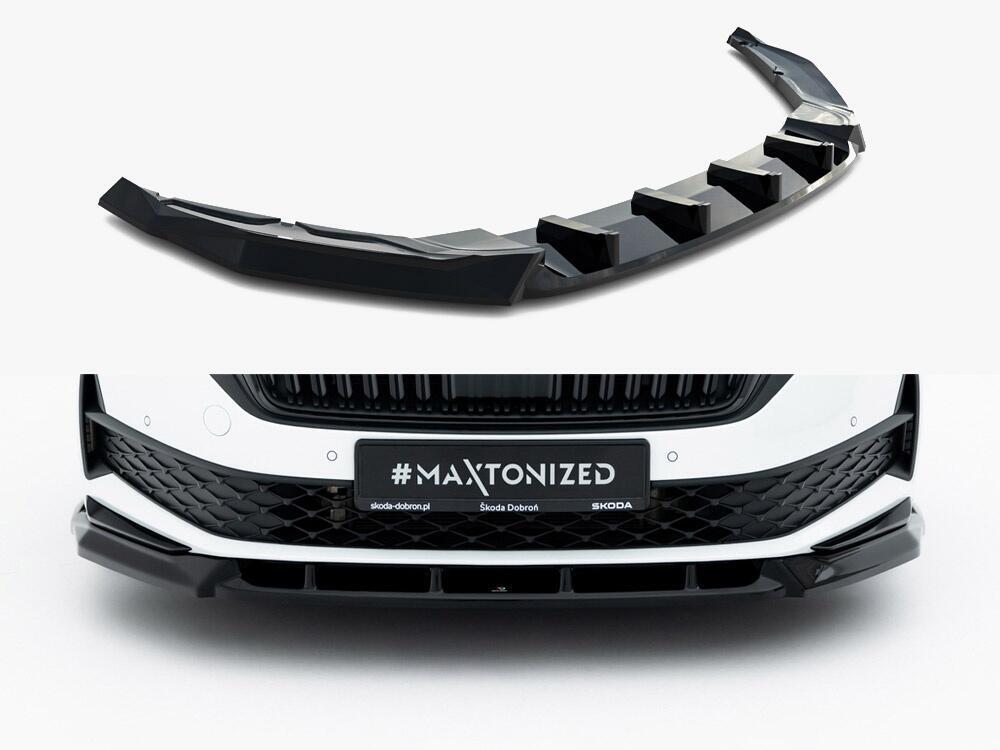 Front Splitter Skoda Octavia Sportline Liftback / Estate Mk4 Facelift