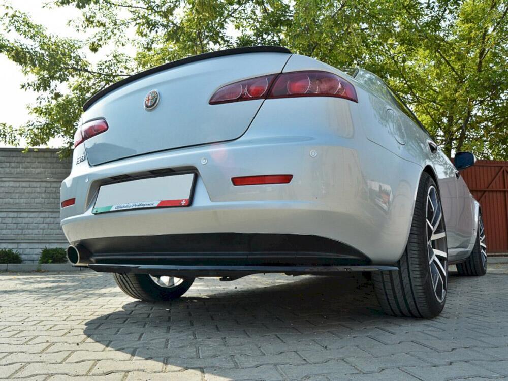 Central Rear Splitter Alfa Romeo 159 (Without Vertical Bars)