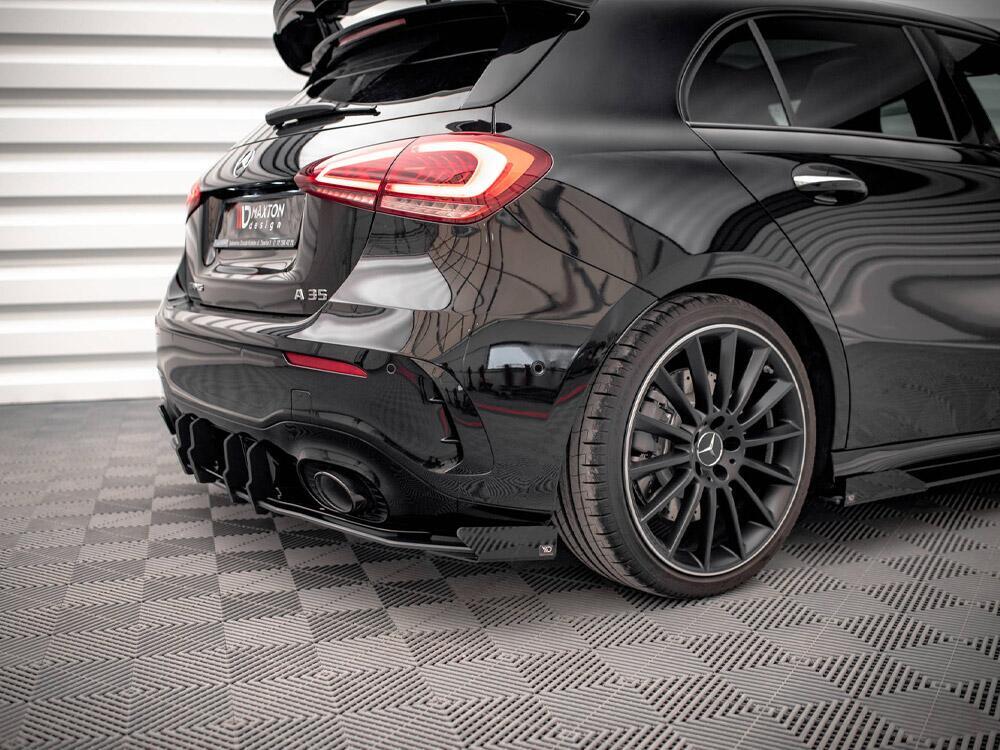 Street PRO Rear Valance + Flaps Mercedes A35 AMG Hatchback Aero Pack W177