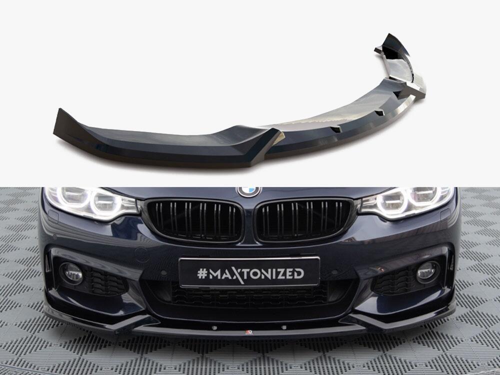 Front Splitter V.5 BMW 4 Coupe / Gran Coupe / Cabrio M-Pack F32 / F36 / F33