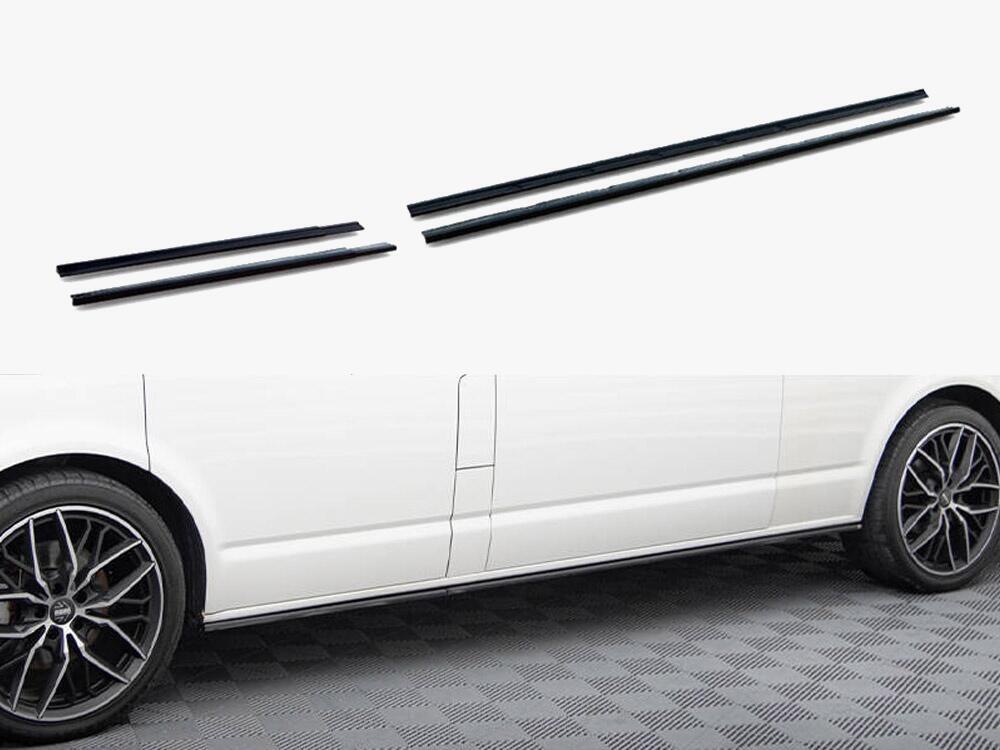 Side Skirts Diffusers Volkswagen T6 Long Facelift