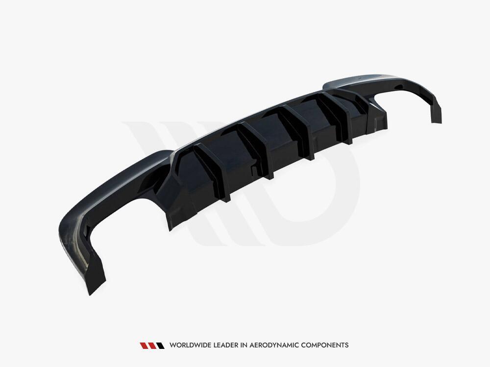 Rear Valance V.2 BMW 5 M-Pack F10 / F11 (Version with two double exhausts)