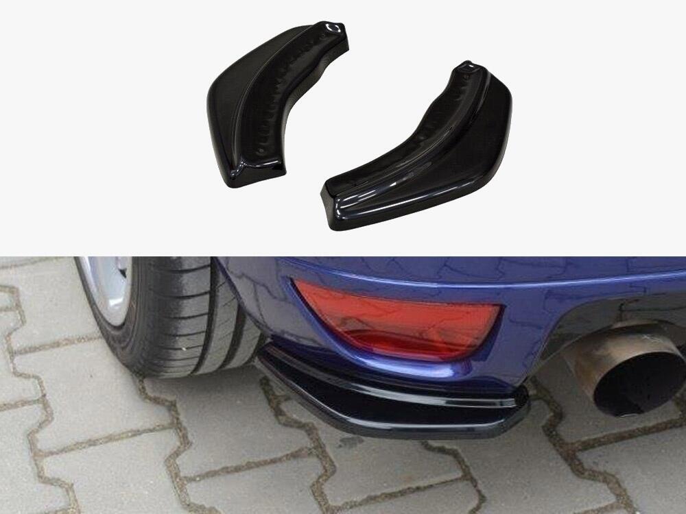 Rear Side Splitters Ford Focus MK1 RS - Textured