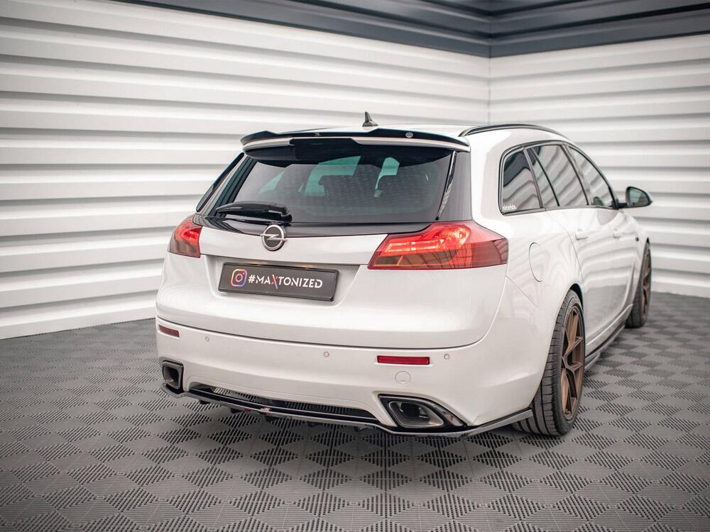 Rear Splitter (Vertical Bars) Opel / Vauxhall Insignia OPC Mk1 Estate - Textured