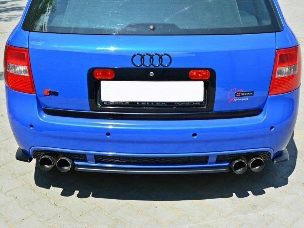 Central Rear Splitter Audi RS6 C5 Avant - Textured