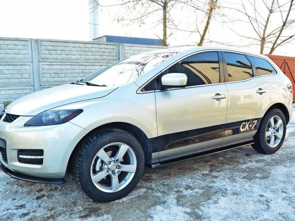 Side Skirts Diffusers Mazda CX-7 - Carbon Look