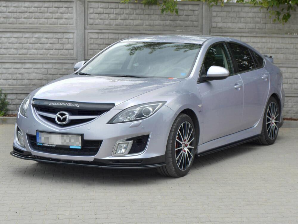 Side Skirts Splitters  Mazda 6 MK2 Sport Hatch (Gh-series) Pre-facelift (2008-2010) - Textured