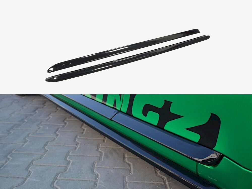 Side Skirts Diffusers Audi S3 8L (1999-2003) - Carbon Look