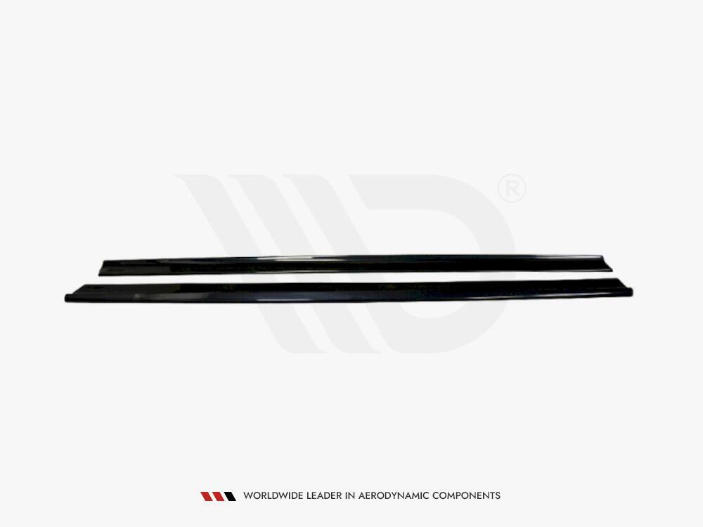 Side Skirts Diffusers Fiat Stilo Schumacher Version - Textured