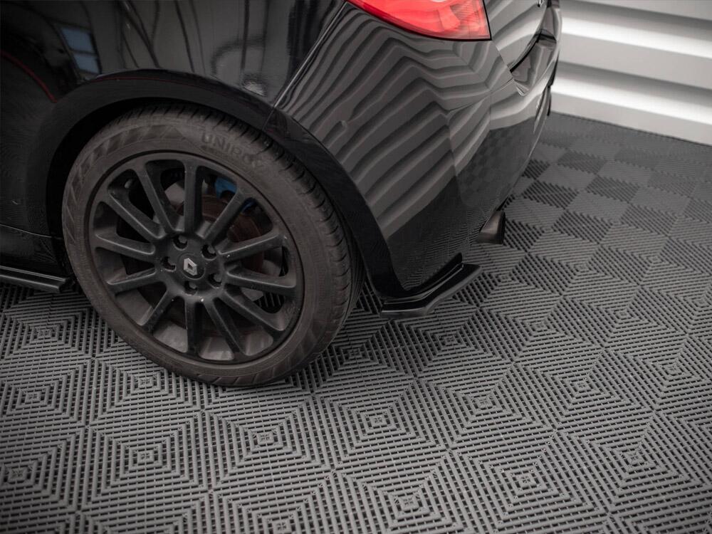 Rear Side Splitters Renault CLIO MK3 RS (2006-2009) - Carbon Look