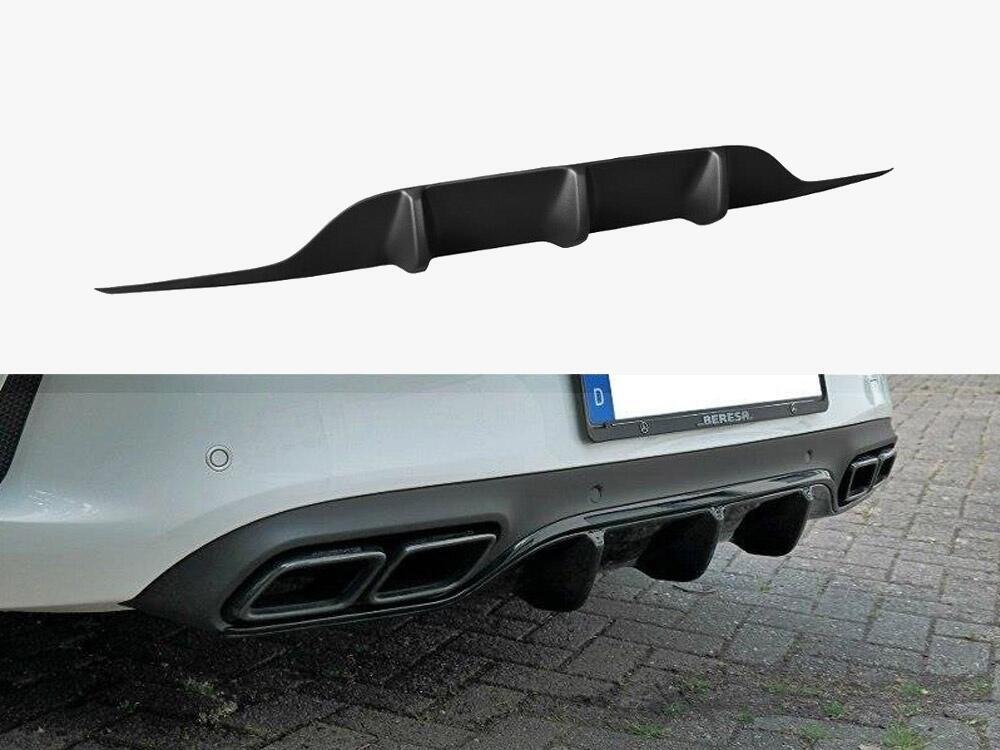 Rear Valance Mercedes C 205 63 AMG Coupe (2016-2018) - Textured