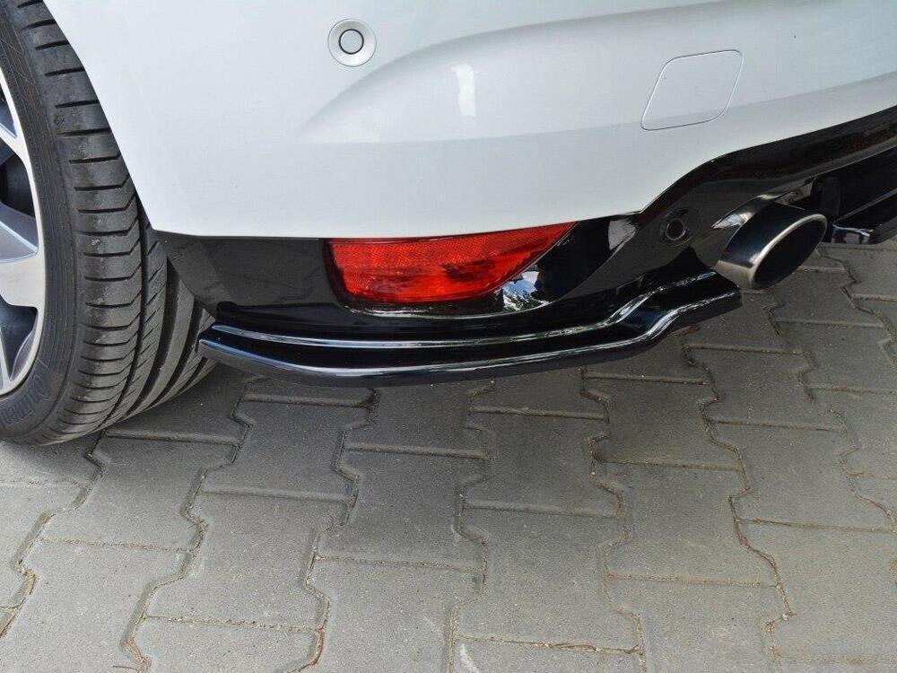Rear Side Splitters Renault Megane Mk4 Hatchback - Carbon Look