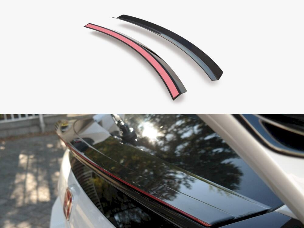 Bottom Spoiler CAP V.3 Honda Civic Type-R Mk10 - Textured