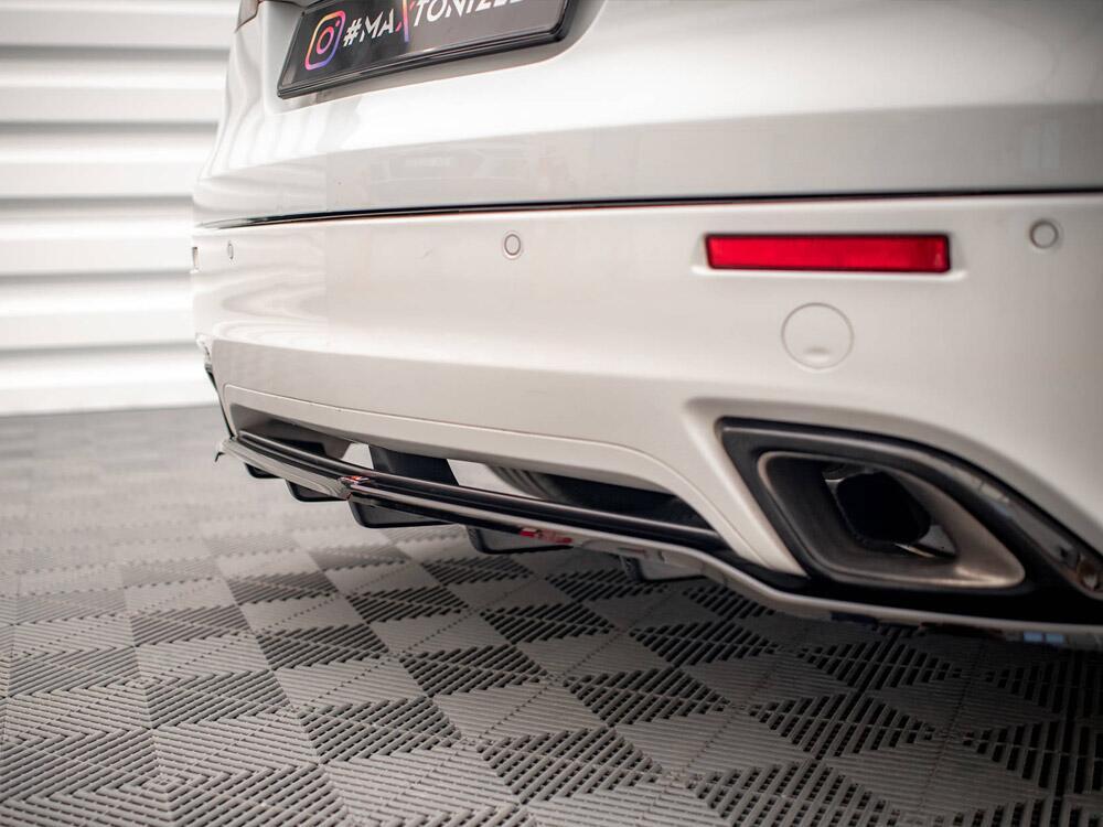Rear Splitter (Vertical Bars) Opel / Vauxhall Insignia OPC Mk1 Estate - Textured