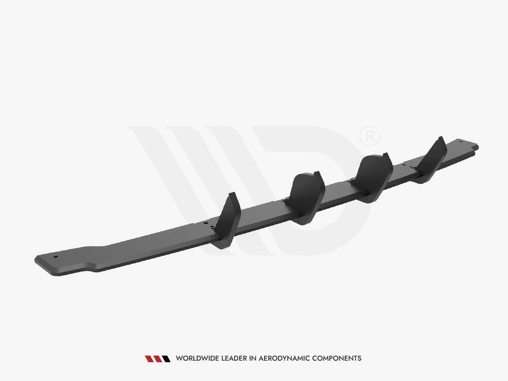 Street PRO Rear Diffuser Mini Cooper Clubman John Cooper Works F54 Facelift - Black-Red