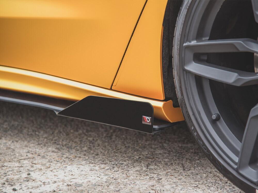 Street PRO Side Skirt Diffusers + Flaps Ford Focus ST / ST-Line Mk4