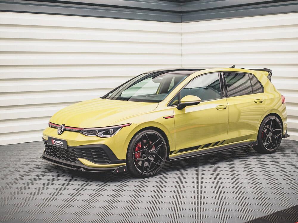 Side Skirts Diffusers V.2 + Flaps Volkswagen Golf GTI / GTE / GTI Clubsport / GTD / R-Line Mk8