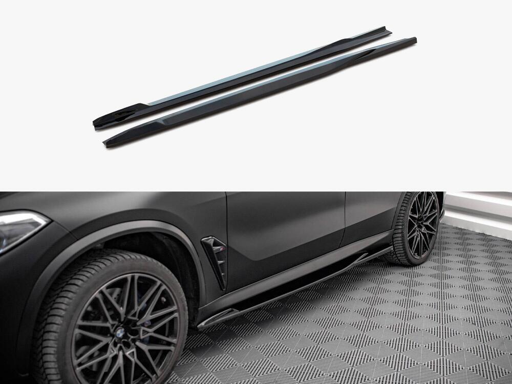 Side Skirt Diffusers BMW X5M F95 / F95 Facelift