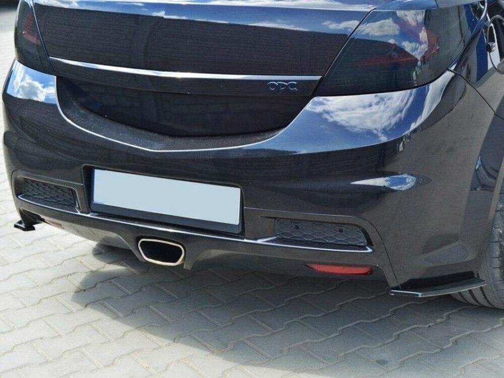 Rear Side Splitters Opel Astra H (For OPC / VXR) - Carbon Look
