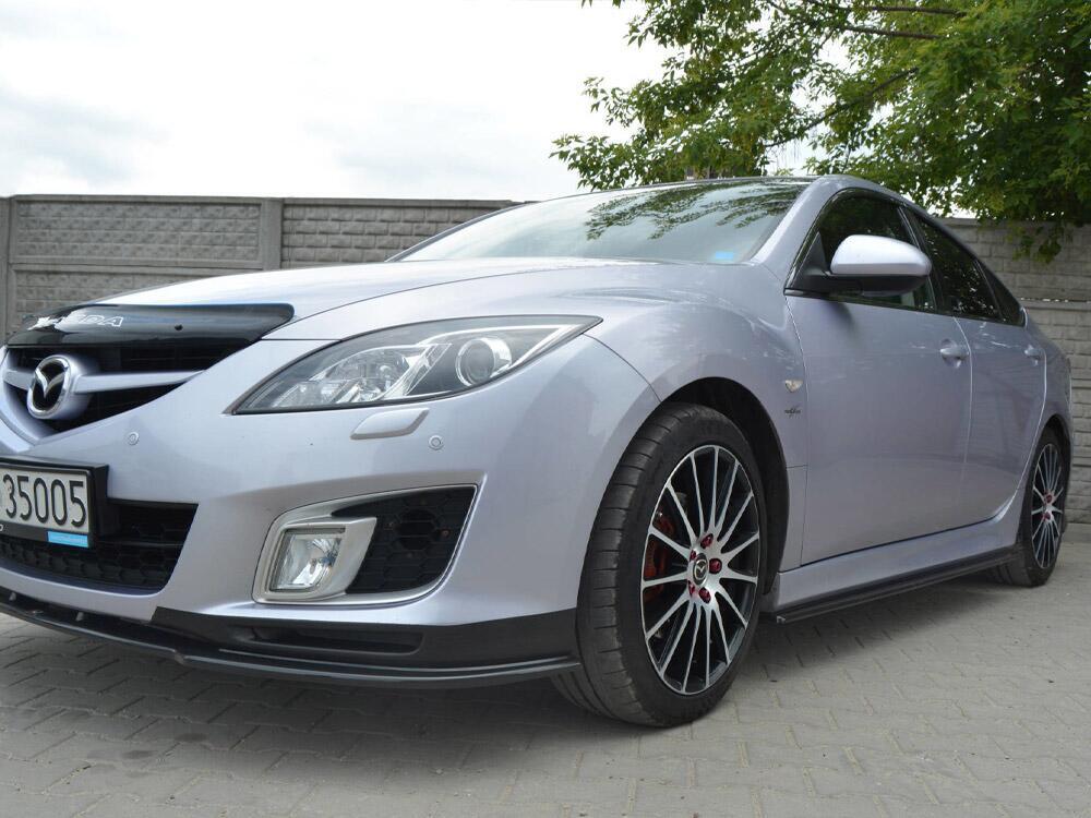 Side Skirts Splitters  Mazda 6 MK2 Sport Hatch (Gh-series) Pre-facelift (2008-2010) - Textured