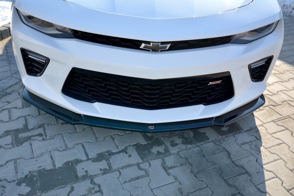 Front Splitter V.2 Chevrolet Camaro 6TH-GEN. Phase-i 2SS Coupe (2016-18) - Carbon Look