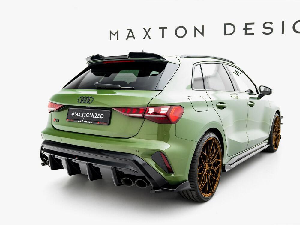 Rear Side Splitters V.4 Audi S3 Sportback Facelift