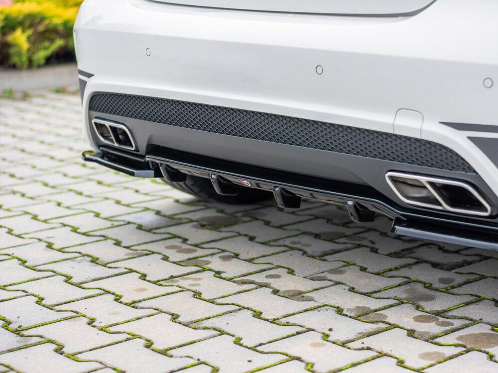 Rear Valance Mercedes A45 AMG W176 - Textured