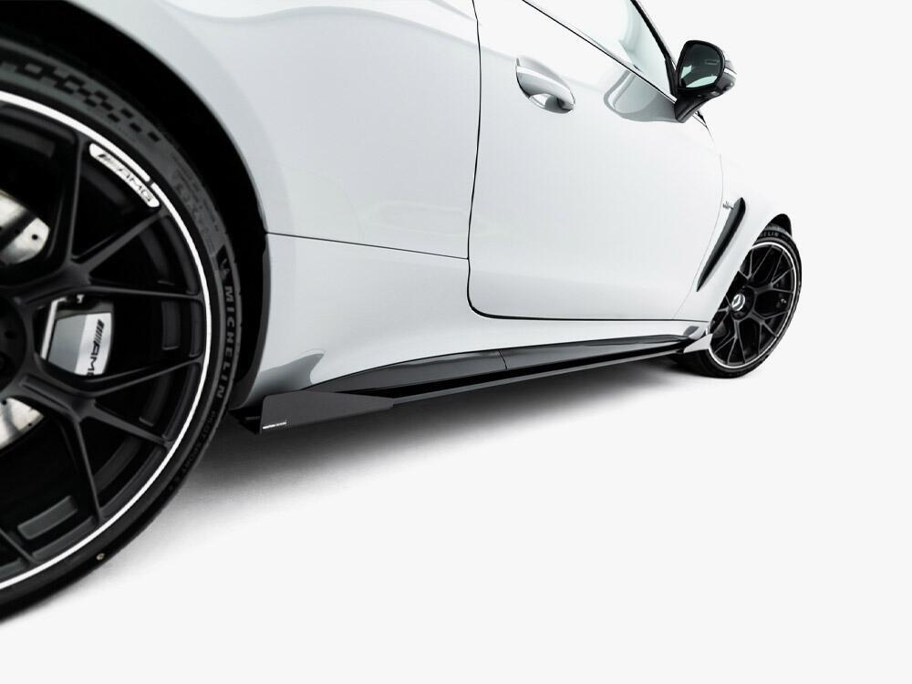 Street PRO Side Skirt Diffusers + Flaps Mercedes-AMG CLE 53 Aero C236