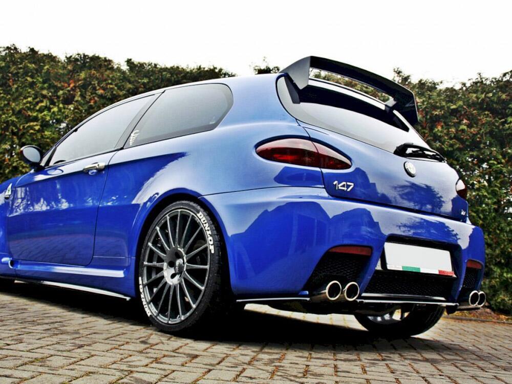 Rear Side Splitters Alfa Romeo 147 GTA