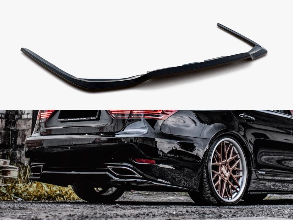 Central Rear Splitter Lexus LS Mk4 Facelift