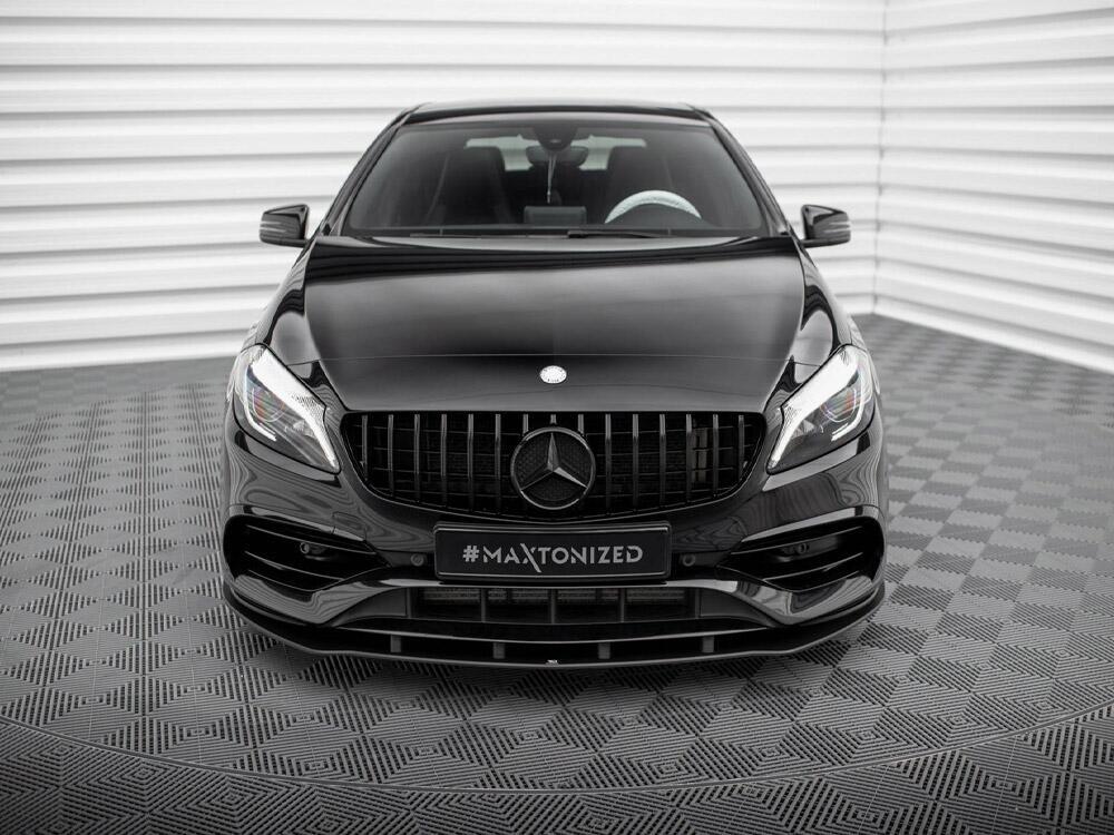 Street PRO Front Splitter Mercedes-Benz A AMG-Line W176 Facelift