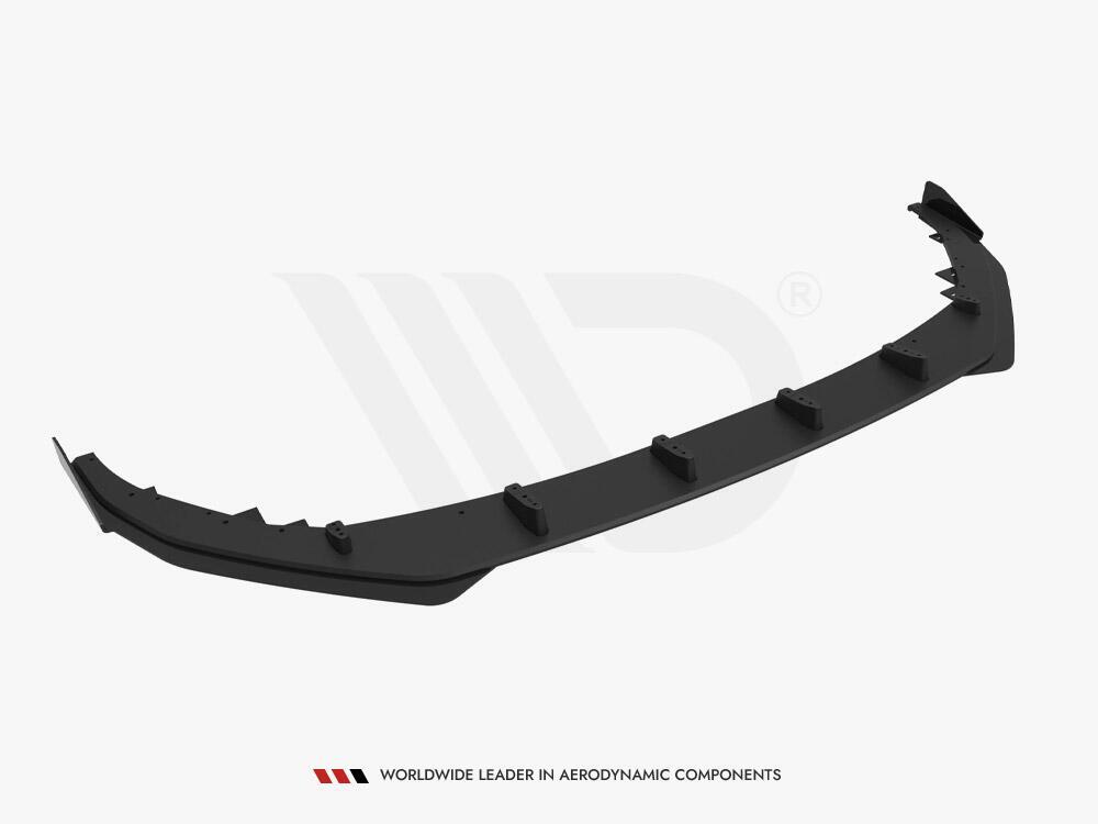 Street PRO Front Splitter V.1 + Flaps Audi A3 S-Line Sedan / S3 Sedan 8Y Facelift