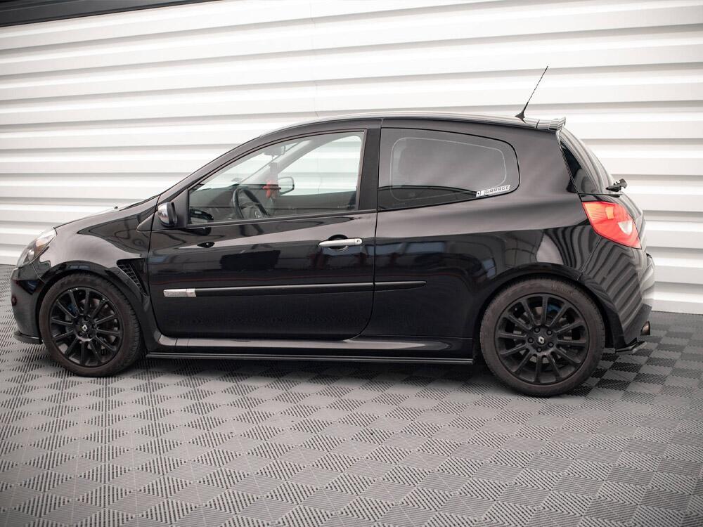 Rear Side Splitters Renault CLIO MK3 RS (2006-2009) - Carbon Look