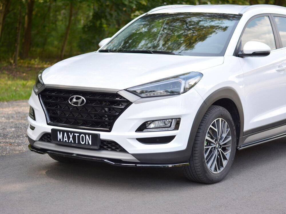 Front Splitter V.2 Hyundai Tucson MK3 Facelift (2018-UP) - Textured
