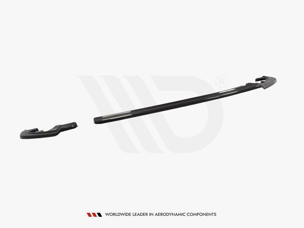 Rear Side Splitters Renault Megane Mk4 Hatchback - Carbon Look