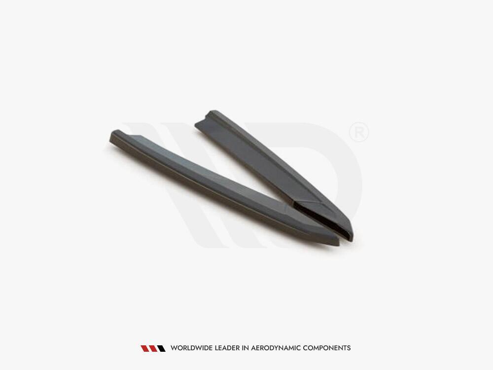 Rear Side Splitters V1 Skoda Octavia RS MK4 (2020-) - Carbon Look