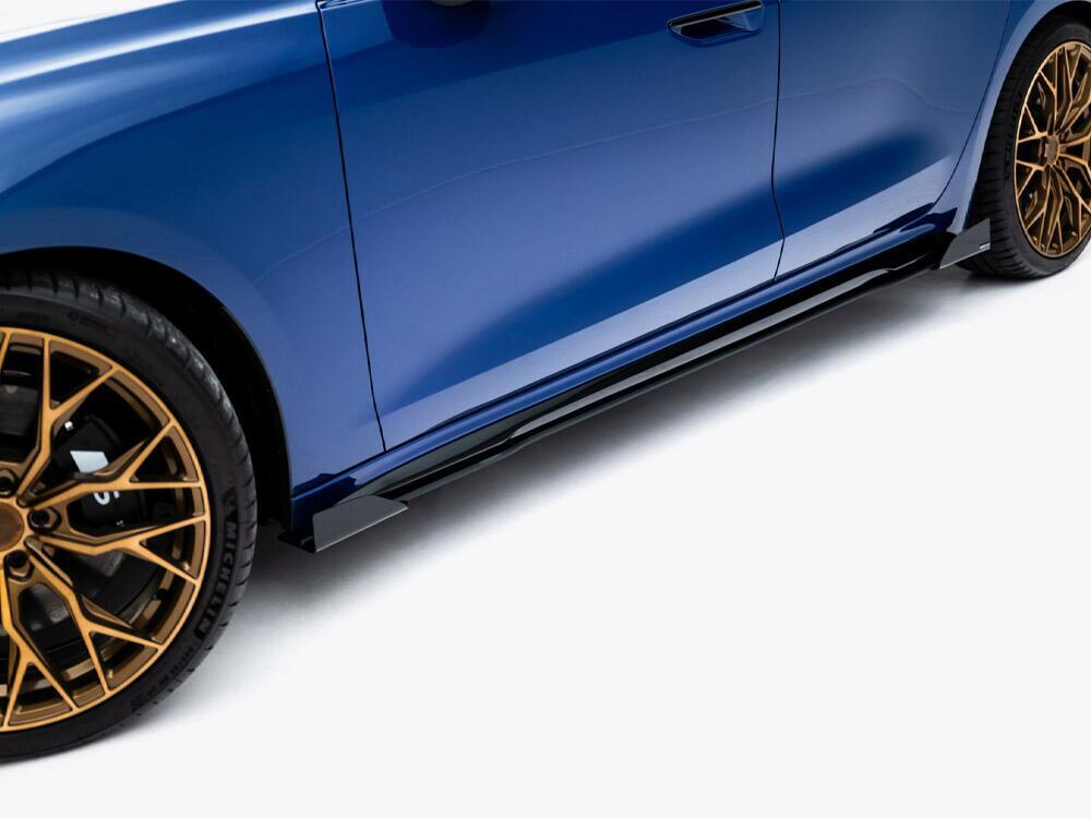 Street PRO Side Skirt Diffusers + Flaps Audi A5 S-Line / S5 Sedan / Avant B10