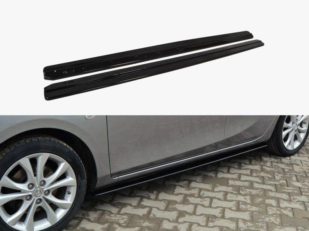 Side Skirts Diffusers Mazda 3 MK2 Sport (Preface)