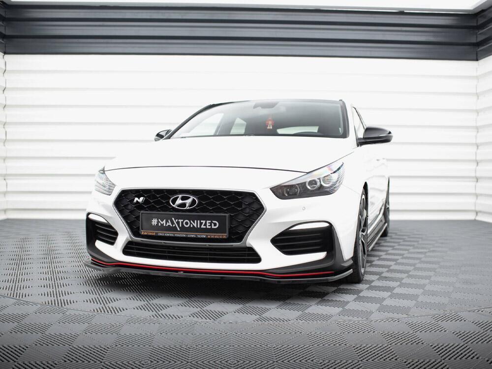 Front Splitter V.2 Hyundai I30 N Mk3 Hatchback / Fastback