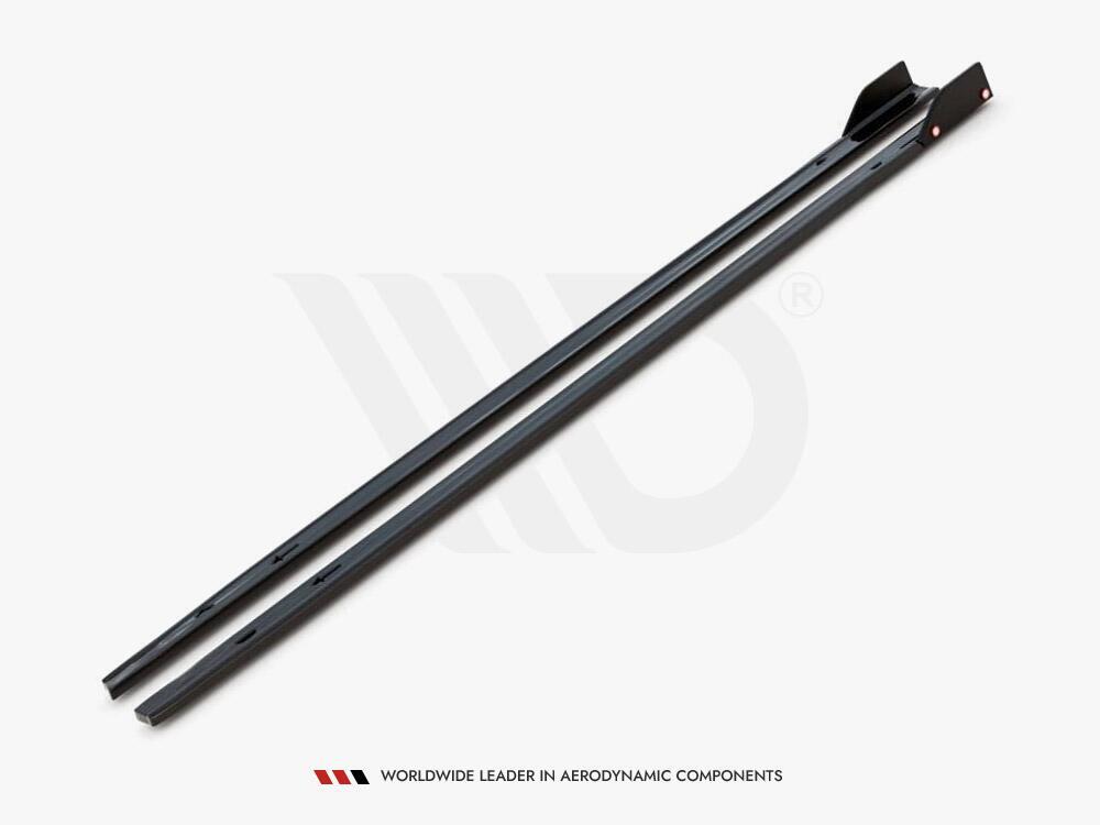 Side Skirts Diffusers V.2 + Flaps Volkswagen Golf GTI / GTE / GTI Clubsport / GTD / R-Line Mk8