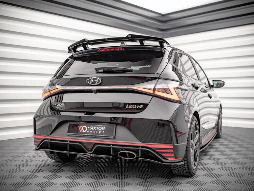 Central Rear Splitter (Vertical Bars) Hyundai I20 N Mk3