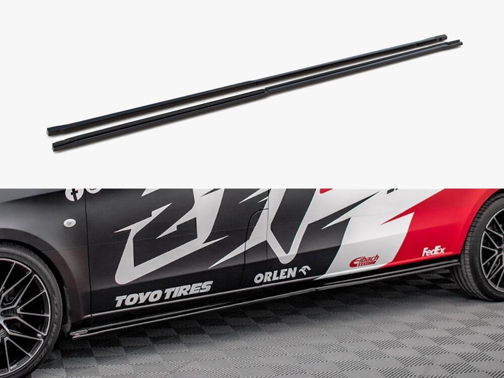 Side Skirts Diffusers Mercedes VITO Extra Long W447 Facelift