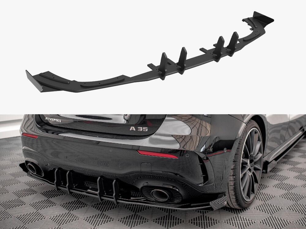 Street PRO Rear Valance + Flaps Mercedes A35 AMG Hatchback Aero Pack W177