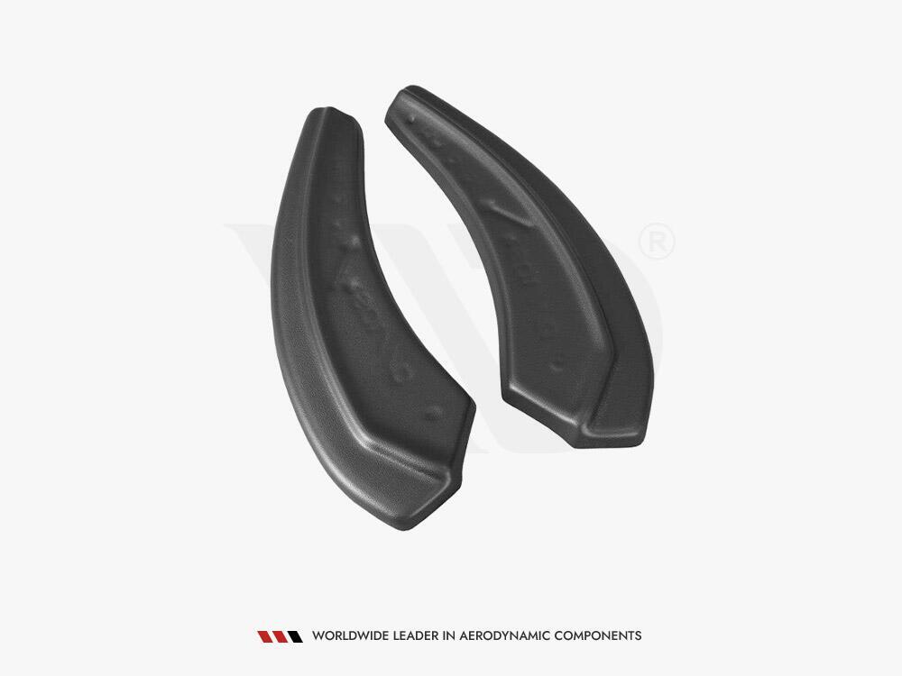 Rear Side Splitters Mazda 3 Mk3 Facelift - Textured