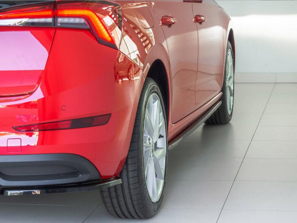 Side Skirts Diffusers Skoda Scala (2019-UP) - Carbon Look