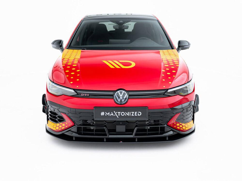 Street PRO Front Splitter Volkswagen Golf GTI Clubsport Mk8 Facelift