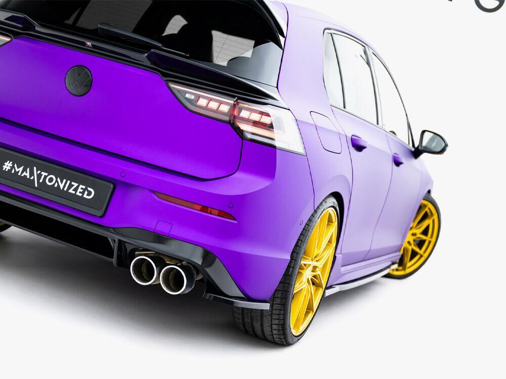 Rear Side Splitters V.1 Volkswagen Golf R Mk8 Facelift