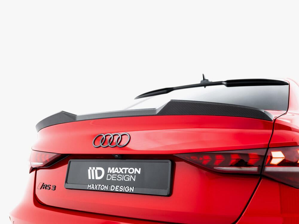 Prepreg Carbon Fiber Tailgate Spoiler V.1 Audi RS3 / S3 / A3 S-Line / A3 Sedan 8Y Facelift
